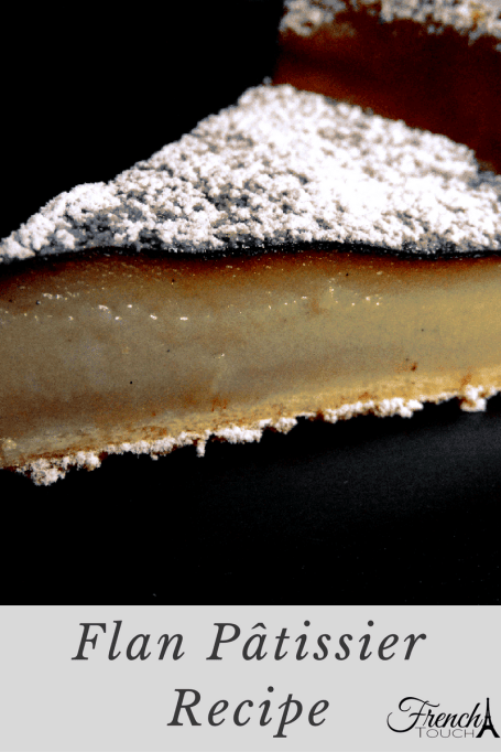 flan patissier- custard pie