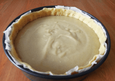 flan patissier- custard pie