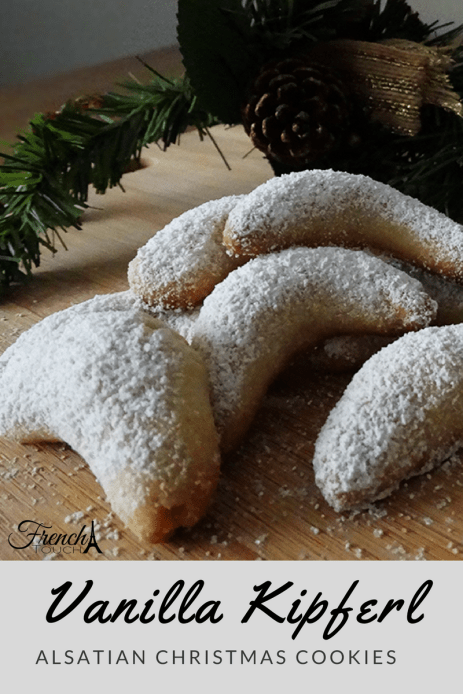 vanilla kipferl christmas cookie recipe
