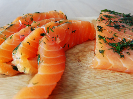 cured salmon recipe