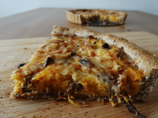 autumn butternut tart recipe