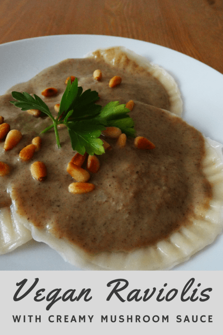 Vegan raviolis recipe