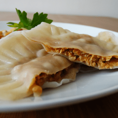 Vegan raviolis recipe