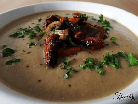 Vegan cream of mushroom soup recipe