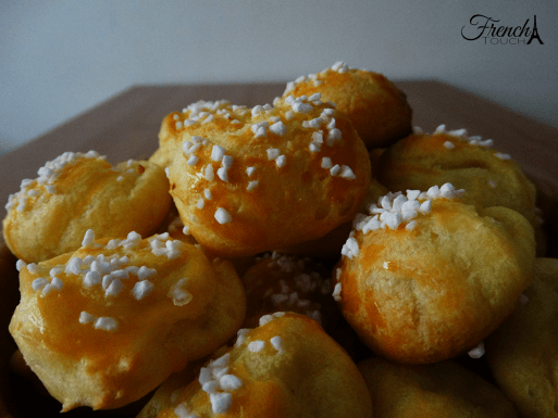 chouquette French puffs recipe