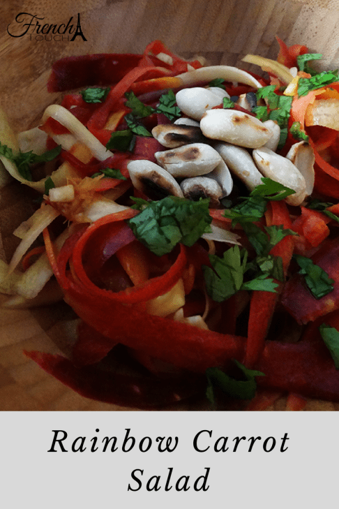 rainbow carrot salad recipe