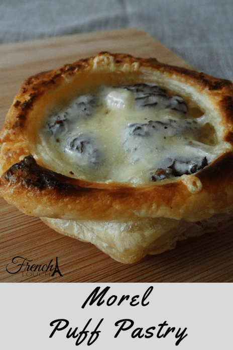 morel puff pastry appetizer recipe
