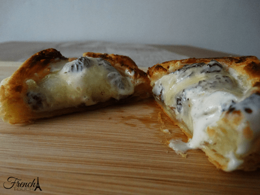 morel puff pastry appetizer recipe