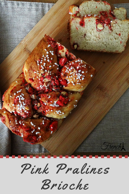 vegan pink pralines brioche recipe