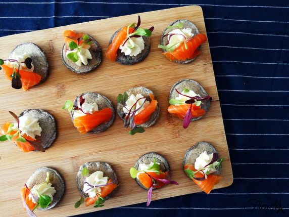 smoked salmon hors d'oeuvre recipe